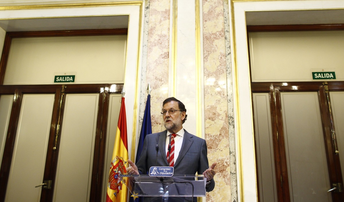 Mariano Rajoy en el Congreso