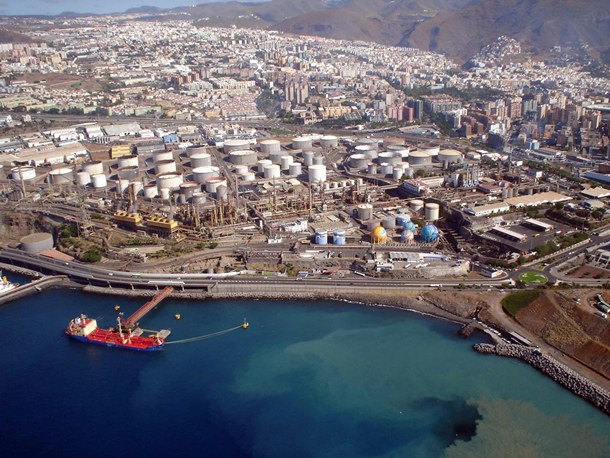 Refinería de Santa Cruz de Tenerife / FOTO: EUROPA PRESS