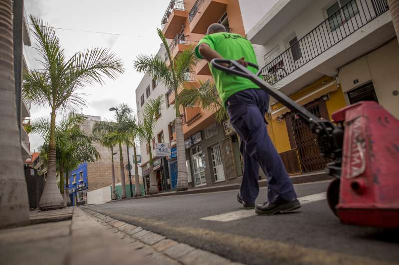 La calle Amalia Alayón, una de las que estaría afectada por la posible peatonalización / ANDRÉS GUTIÉRREZ