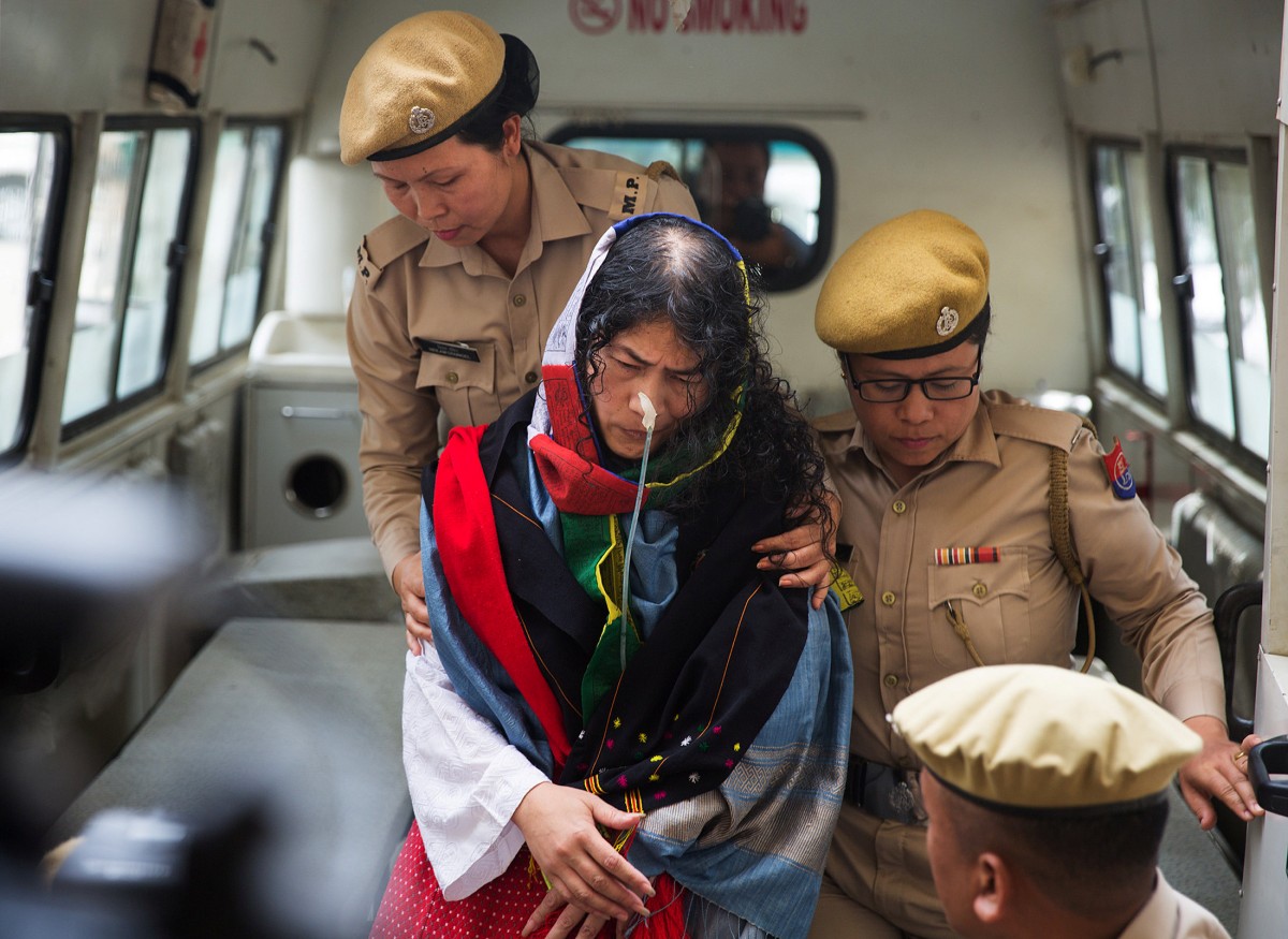Irom Sharmila, activista india | FOTO: REUTERS/Stringer