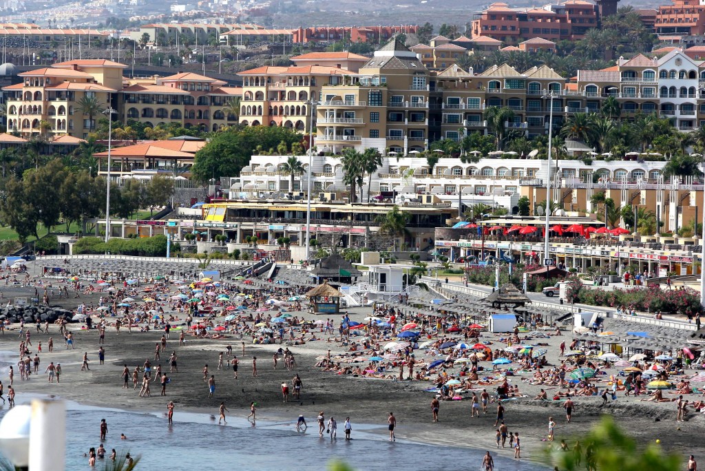 Zona turística del Sur de Tenerife. / DA