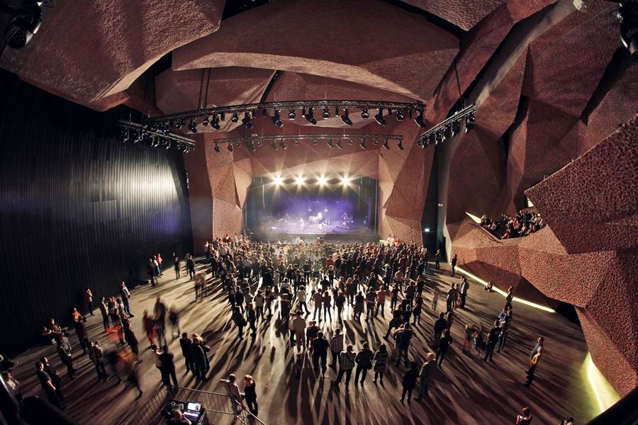 La Sala de Conciertos del CKK Jordanki, dispuesta para un concierto de rock. | MALGORZATA REPLINSKA