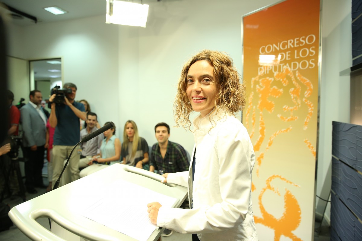 Meritxell Batet, portavoz adjunta del PSOE en el Congreso | FOTO: EUROPA PRESS