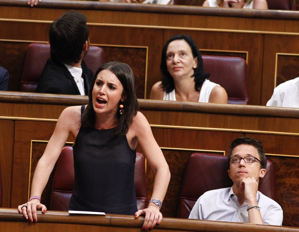 Irene Montero e Íñigo Errejón