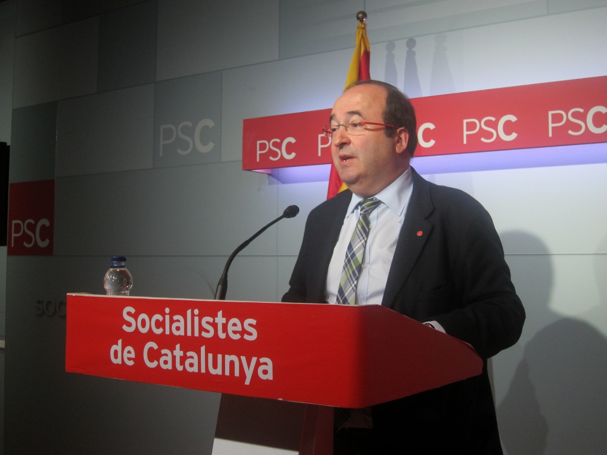 Miquel Iceta, líder del PSC | FOTO: EUROPA PRESS