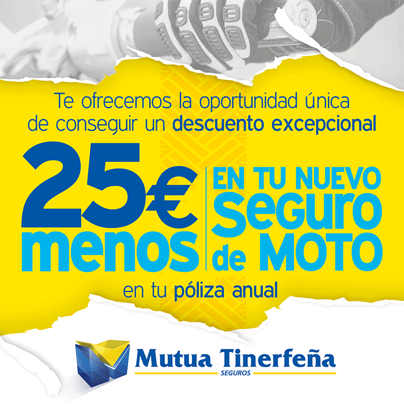 PROMO | Seguro de Moto | Mutua Tinerfeña