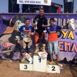 SuperCross Galdar Superfinal Miguel de la Rosa Pablo de la Rosa y Bruno Darias