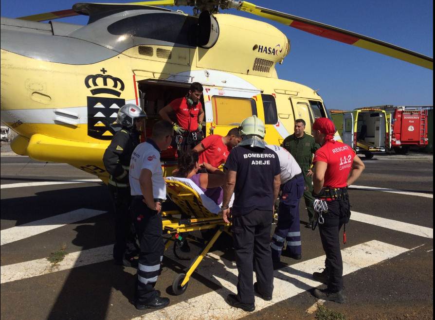 Rescate senderista en Masca. | CECOES112
