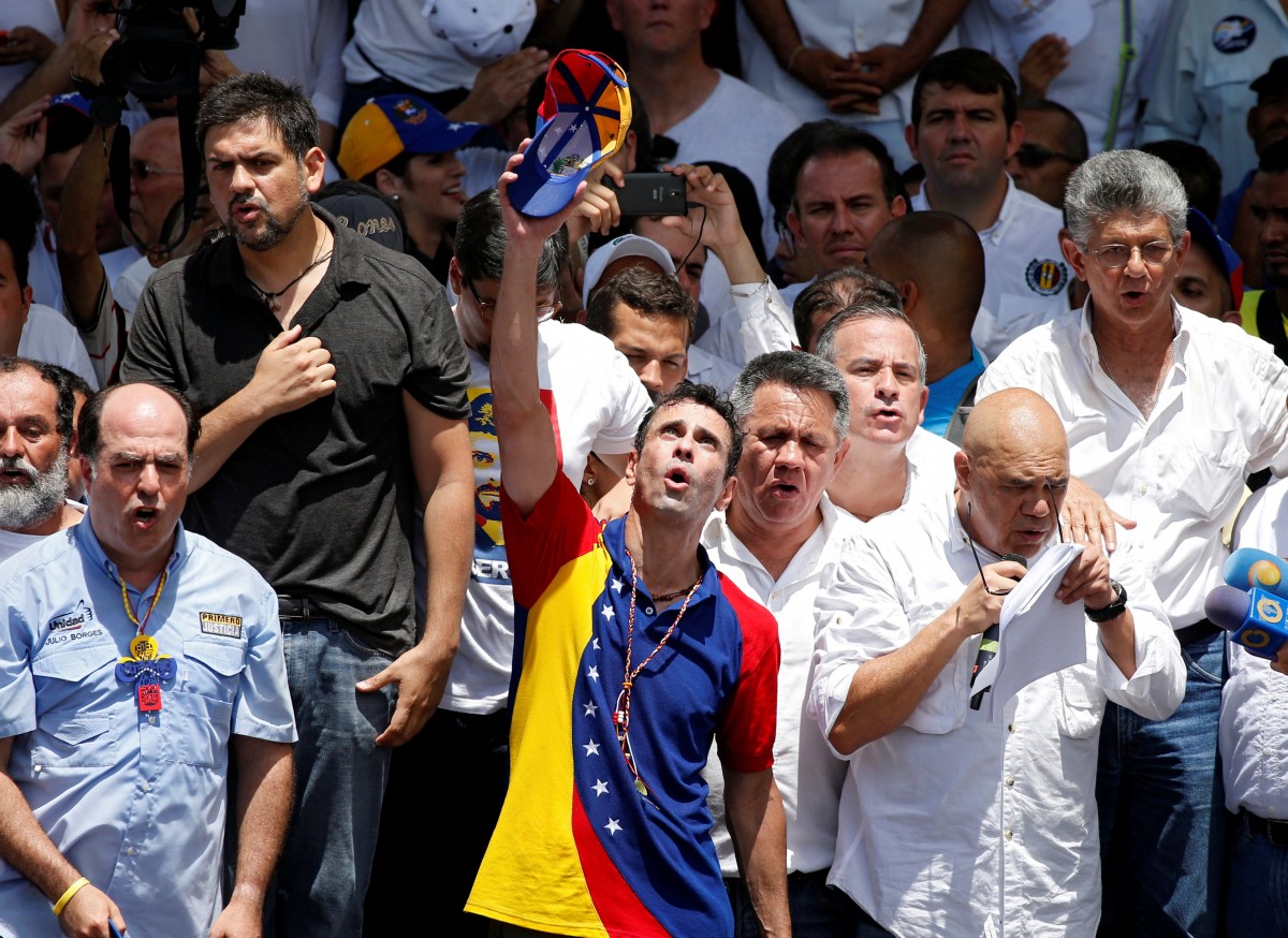 Henrique Capriles, gobernador del estado de Miranda, Venezuela | FOTO: REUTERS/Carlos Garcia Rawlins