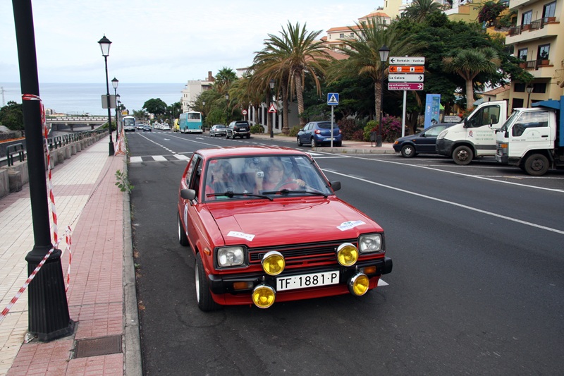 Ainoha Hernández-Antonio Evelio Pérez (Toyota Starlet KP61)
