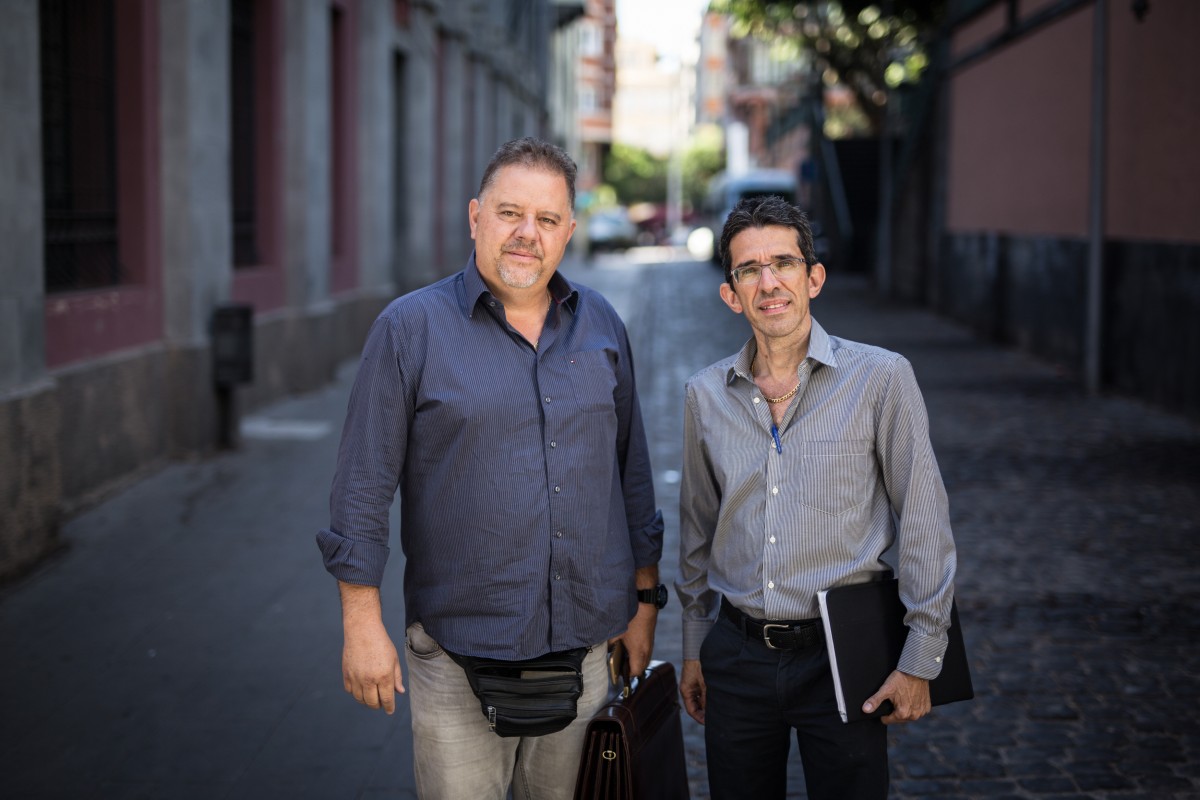 Agustín Rodríguez Gorrín (COPEI) y José Moisés Fernández Varela (Un Nuevo Tiempo). / ANDRÉS GUTIÉRREZ Agustín Rodríguez Gorrín (COPEI) y José Moisés Fernández Varela (Un Nuevo Tiempo). / ANDRÉS GUTIÉRREZ