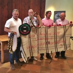 José Alberto Díaz, Juan Miguel Ranero, Jesús Morales y Pedro Molina.