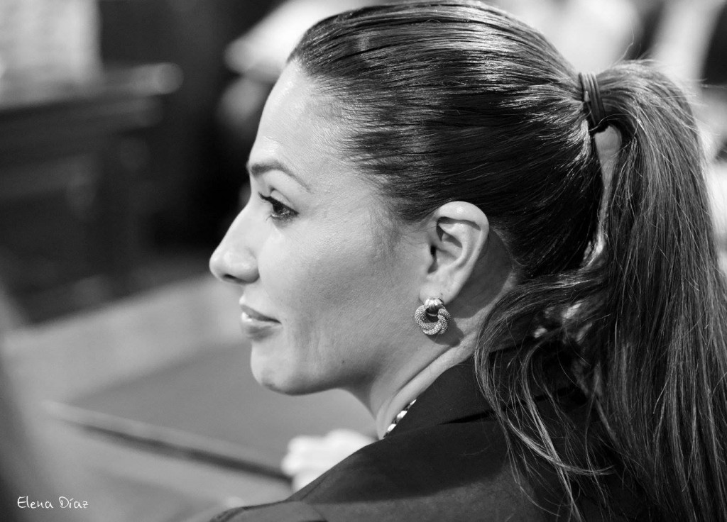 Verónica Jorge, el día de su jura como concejal / ELENA DÍAZ