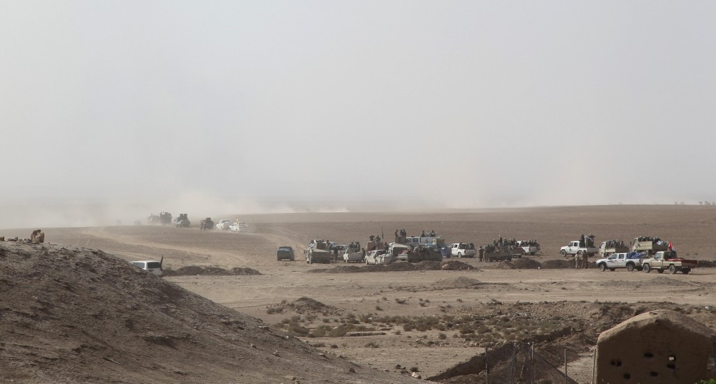 Tropas de la coalición se dirigen a Mosul | FOTO: REUTERS/Stringer