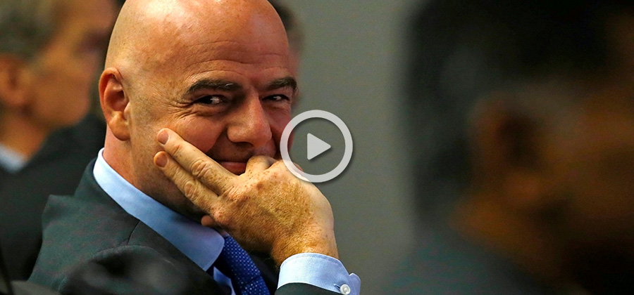 GIANNI INFANTINO VIDEO