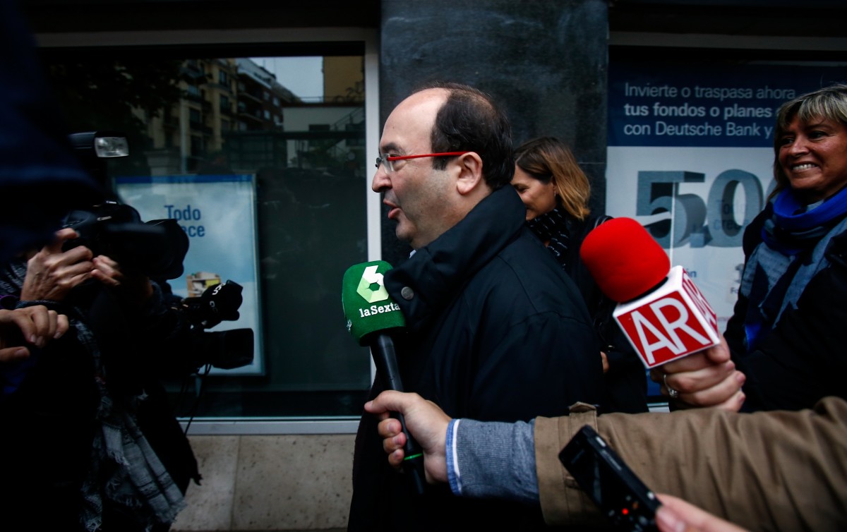 Miquel Iceta, líder del PSC | FOTO: EUROPA PRESS