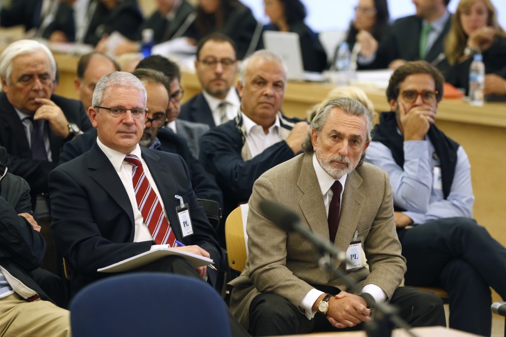Pablo Crespo y Francisco Correa durante el juicio por el Caso Gürtel | FOTO: EUROPA PRESS