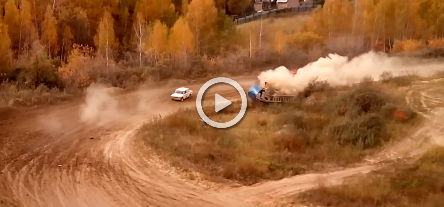 ACCIDENTE RALLY SIBERIA