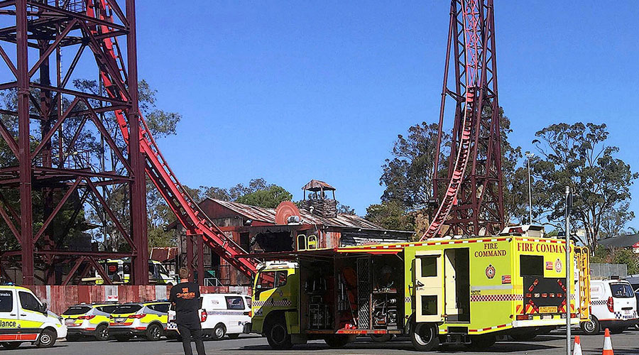 AUSTRALIA ACCIDENTE PARQUE ATRACCIONES