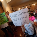 Pleno en el Ayuntamiento de Candelaria con la moción sobre Bajo la Cuesta | FOTO: Fran Pallero