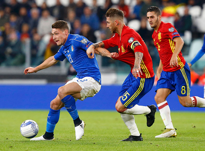 FÚTBOL ITALIA ESPAÑA