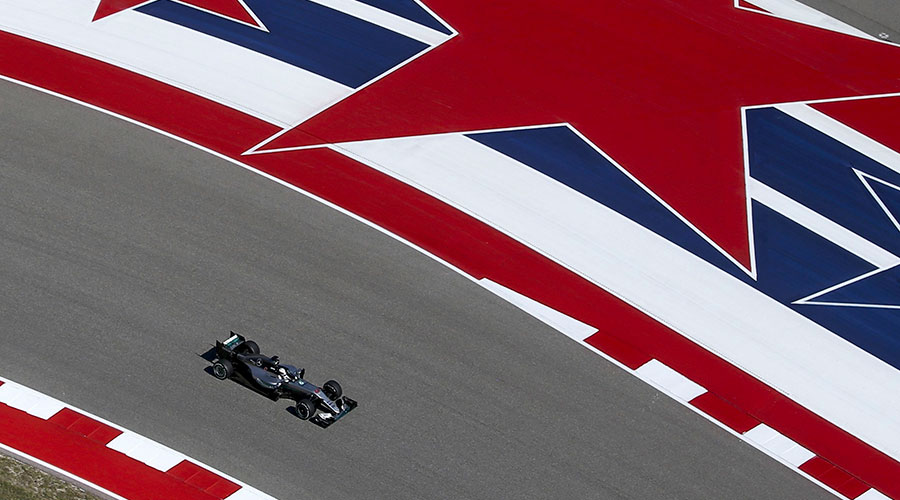 HAMILTON F1 GP AUSTIN