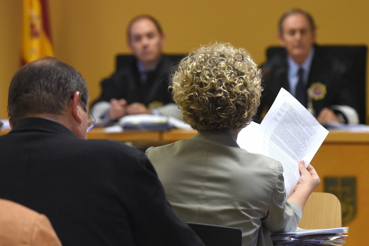 17-10-2016 santa cruz de tenerife juicio las teresitas comparece pia oramas