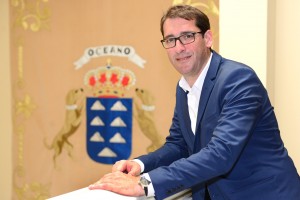 Iñaki Lavandera, portavoz del PSOE en el Parlamento canario. / SERGIO MÉNDEZ