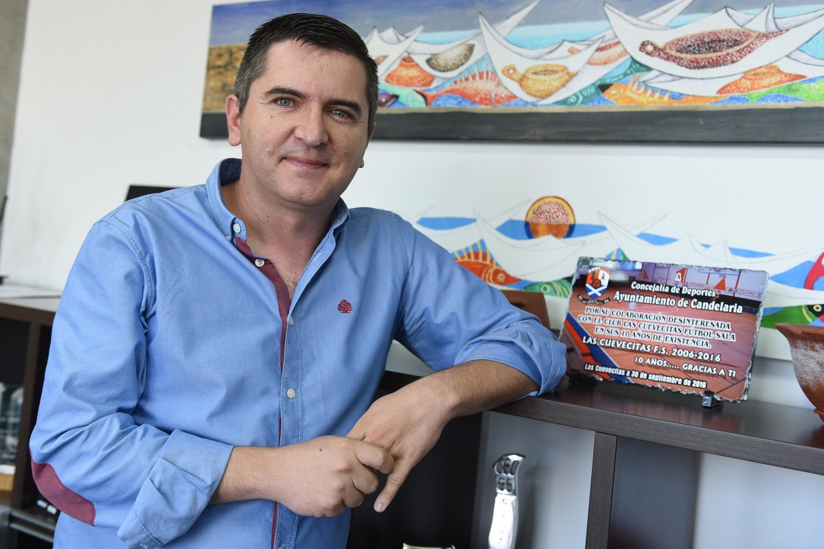 Manuel González, portavoz del PSOE en Candelaria | FOTO: Sergio Méndez
