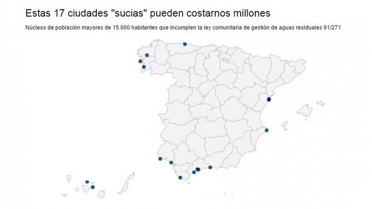 Las 17 ciudades 'guarras' de España / EL ESPAÑOL
