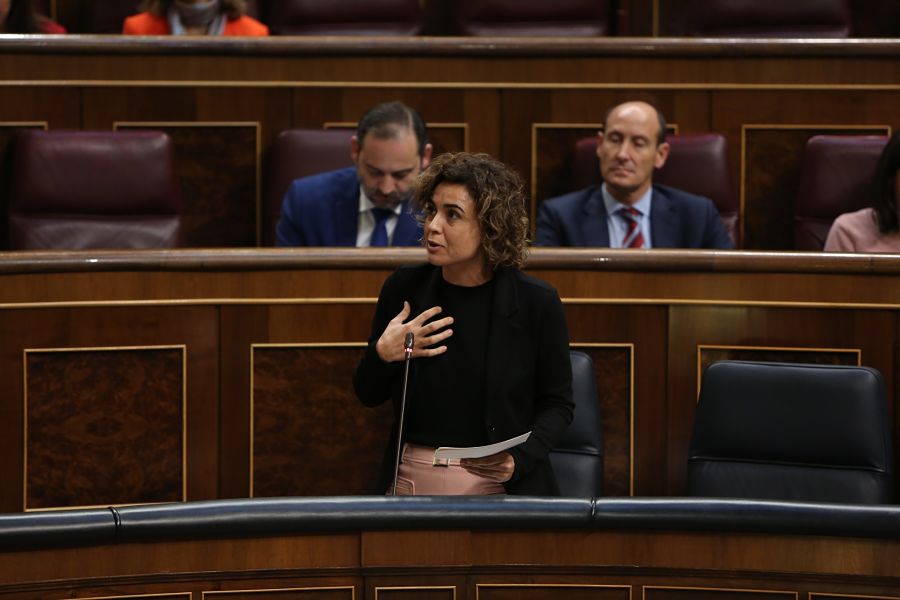 Dolors Montserrat en la sesión de control en el Gobierno | EUROPA PRESS