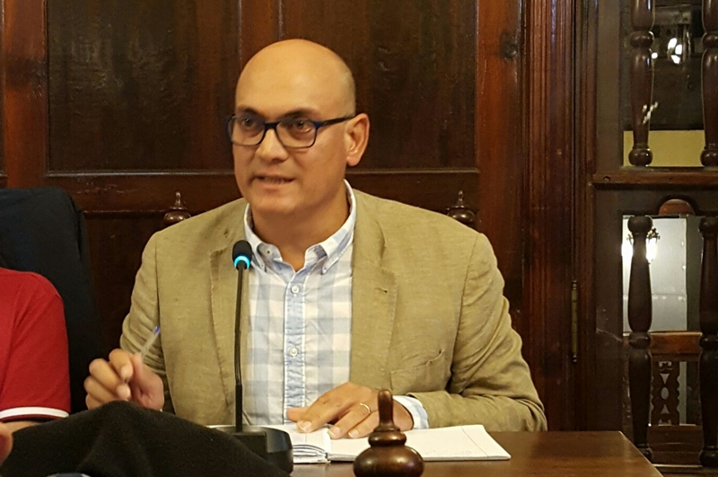 El portavoz de CC en Los Llanos, Pío Lorenzo. | DA