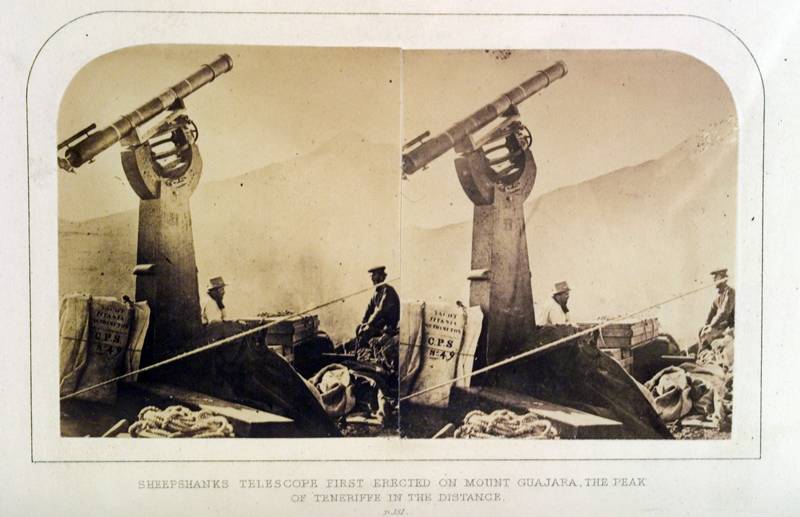 Imagen de la expedición de 1856 a Las Cañadas del Teide.| NATIONAL GALLERIES