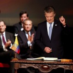 El presidente de Colombia, Juan Manuel Santos se preparar para firmar el nuevo acuerdo de paz para Colombia en Bogotá | FOTO: REUTERS/Jaime Saldarriaga