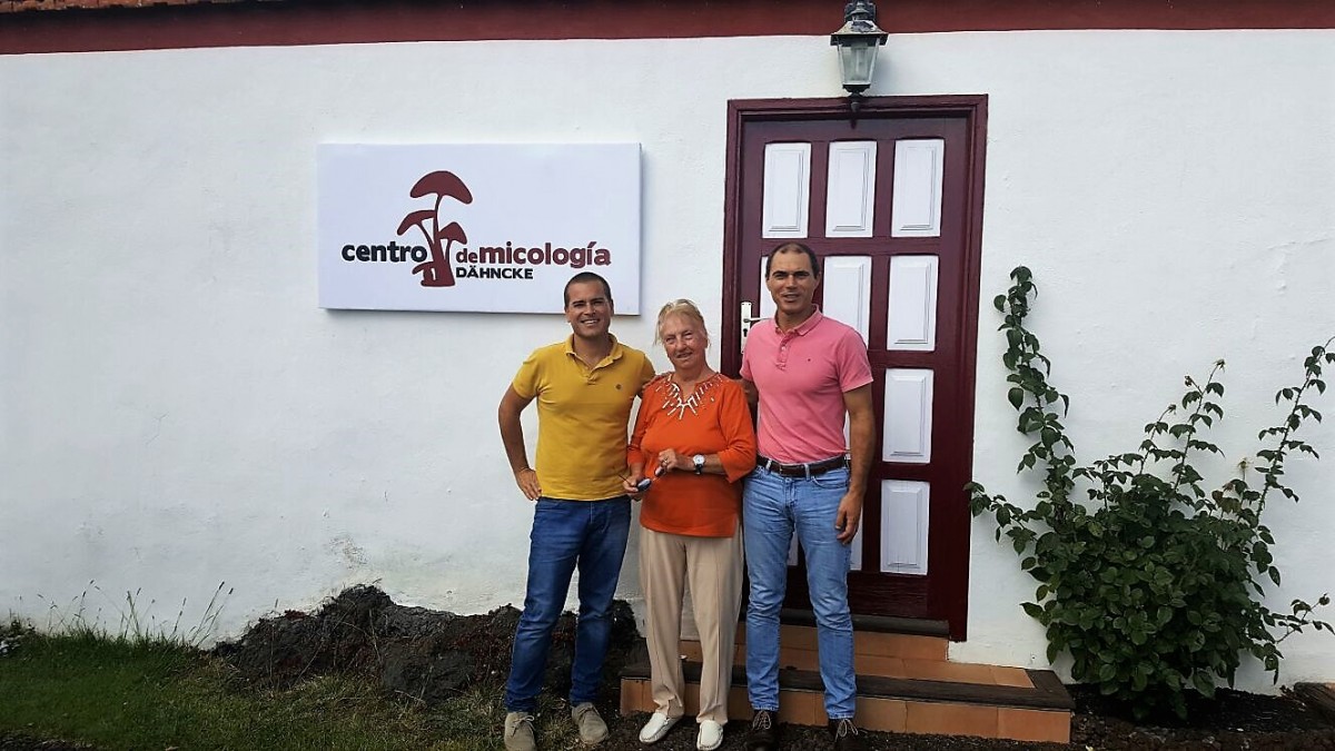 Los impulsores del actual centro de micología. | DA