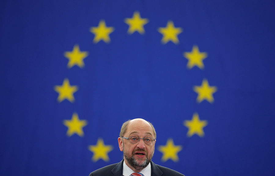 Martin Schulz, presidente del Parlamento Europeo en Estrasburgo | FOTO: REUTERS/Vincent Kessler