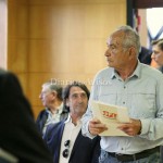 Entrada a la sala de Antonio Plasencia, uno de los empresarios acusados en el caso de Las Teresitas | Andrés Gutiérrez