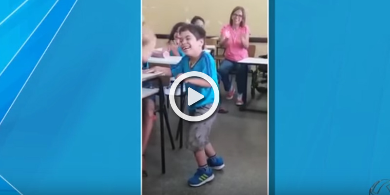 David Matos de Souza, menor brasileño que logró andar | FOTO: YouTube