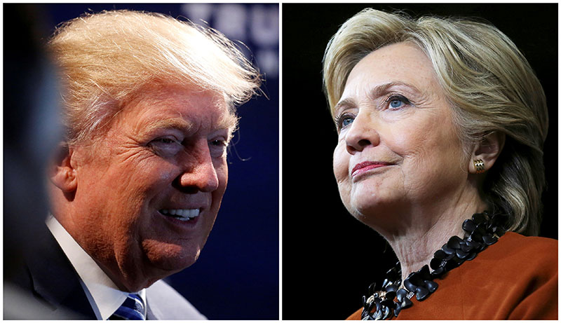 Trump y Clinton