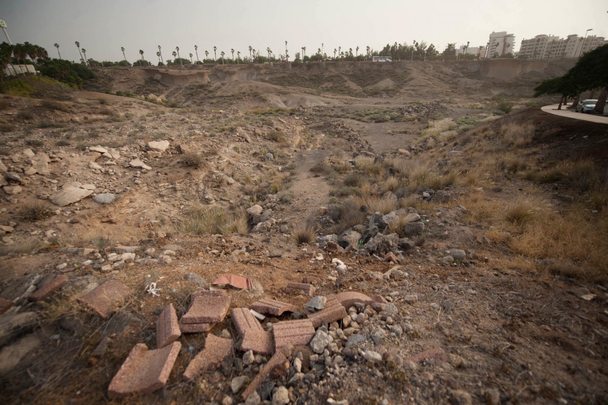 Zona de Las Américas donde se prevé la construcción del nuevo hotel. Fran Pallero