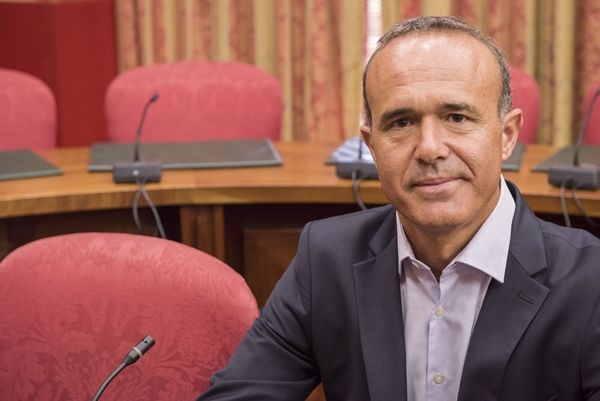 Raúl Camacho es consejero del PP en el Cabildo de La Palma. | DA 