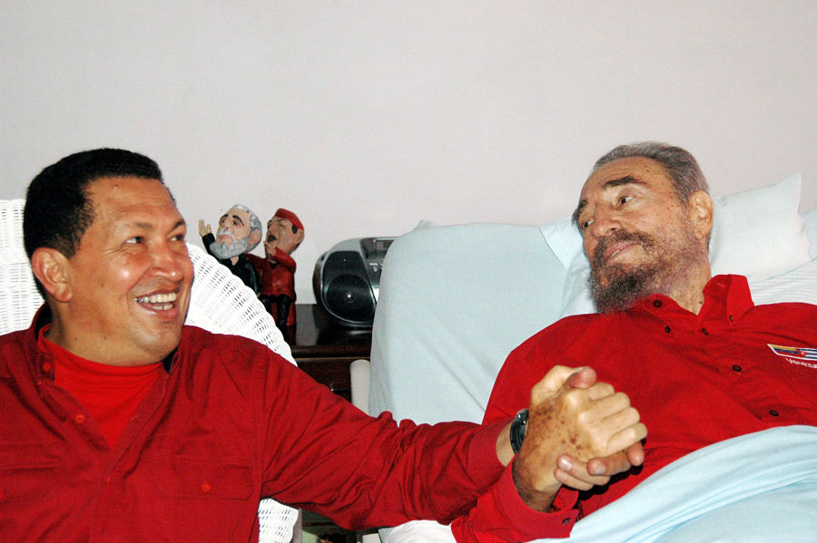 Hugo Chávez y Fidel Castro | REUTERS