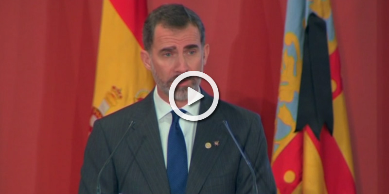 REY FELIPE VI RITA BARBERA
