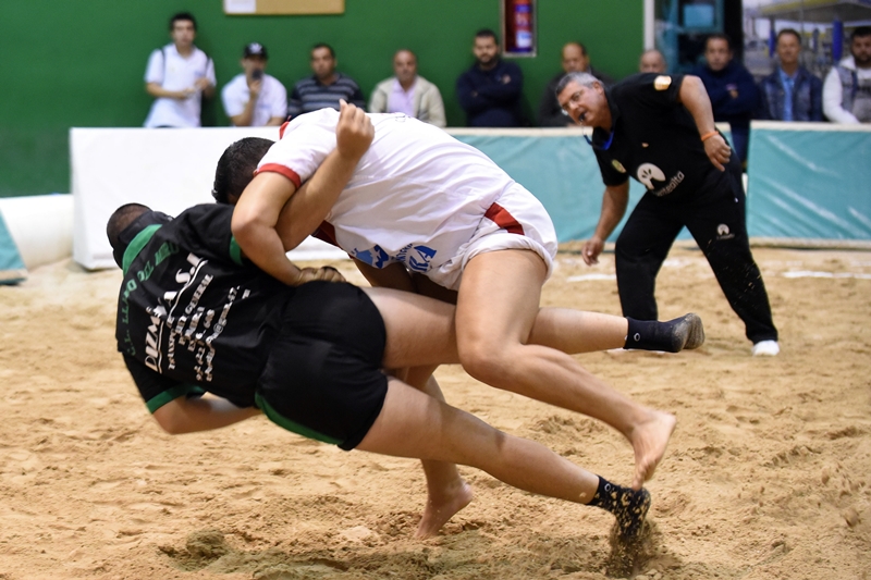 llano del moro Tijarafe lucha canaria