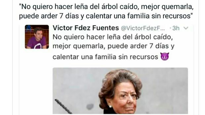 TUIT RITA BARBERÁ QUEMA