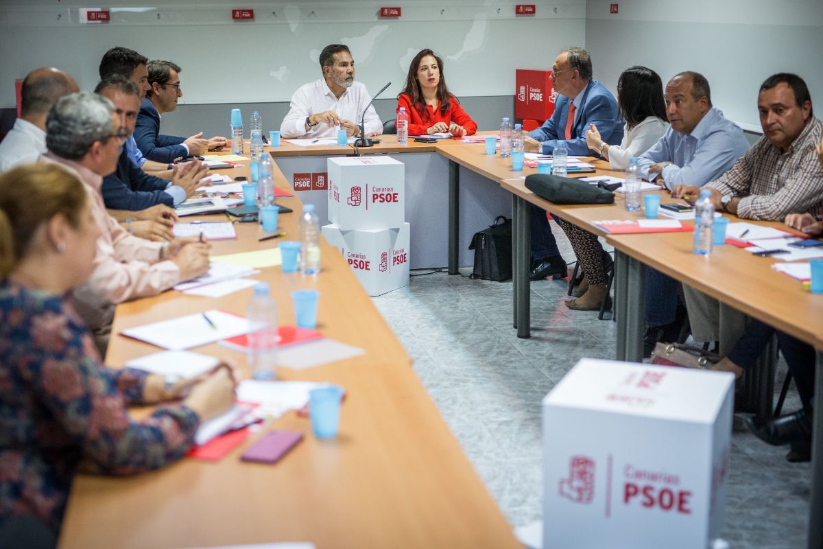 Reunión de la Comisión Gestora del PSOE de Canarias | Andrés Gutiérrez