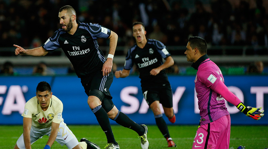BENZEMA MADRID MUNDIAL CLUBES 2016