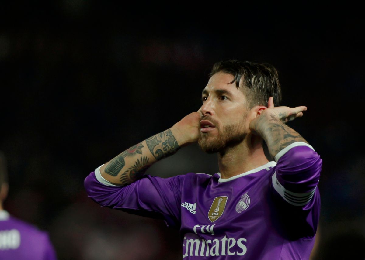 Sergio Ramos celebra su gol de penalti | FOTO: REUTERS/Jon Nazca