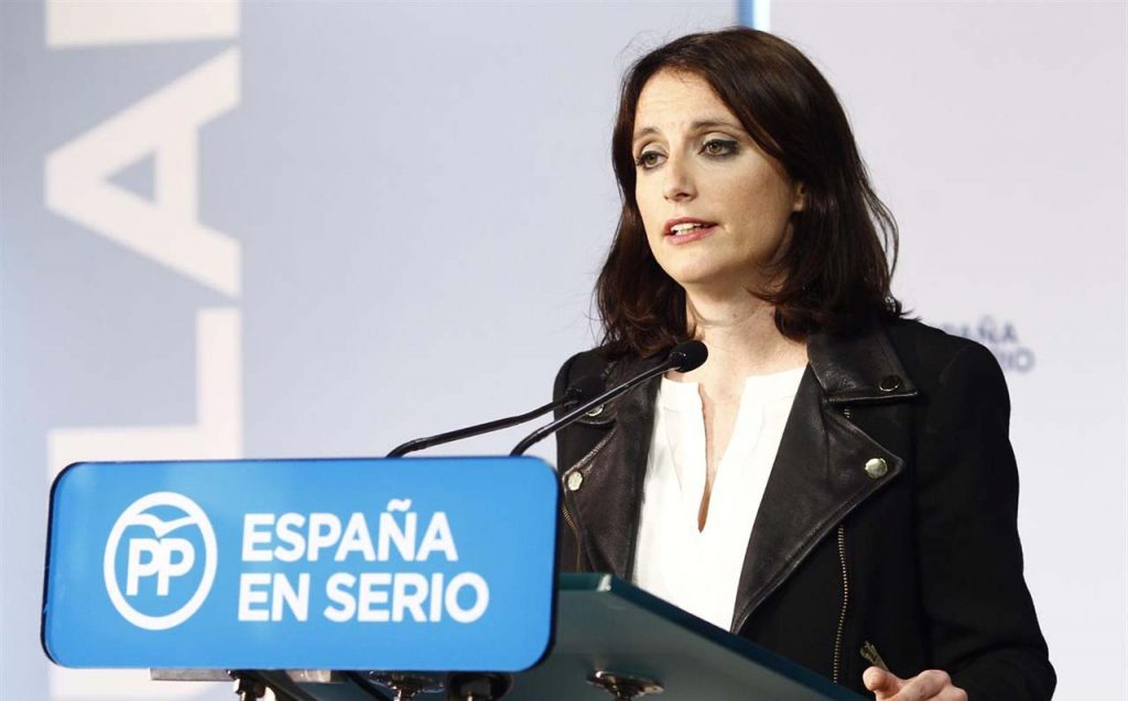 Andrea Levy dirigente del PP | EUROPA PRESS