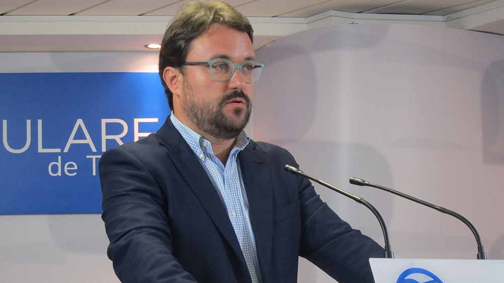 Asier Antona, presidente del PP en Canarias | EUROPA PRESS